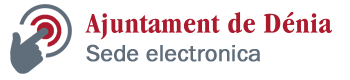 Logo Sede electrónica Ayuntamiento de  Dénia